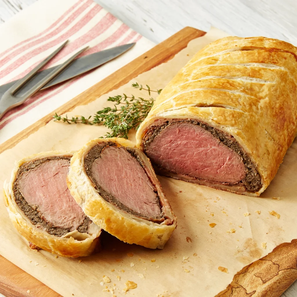 Filet de boeuf en croûte de pâte feuilletée