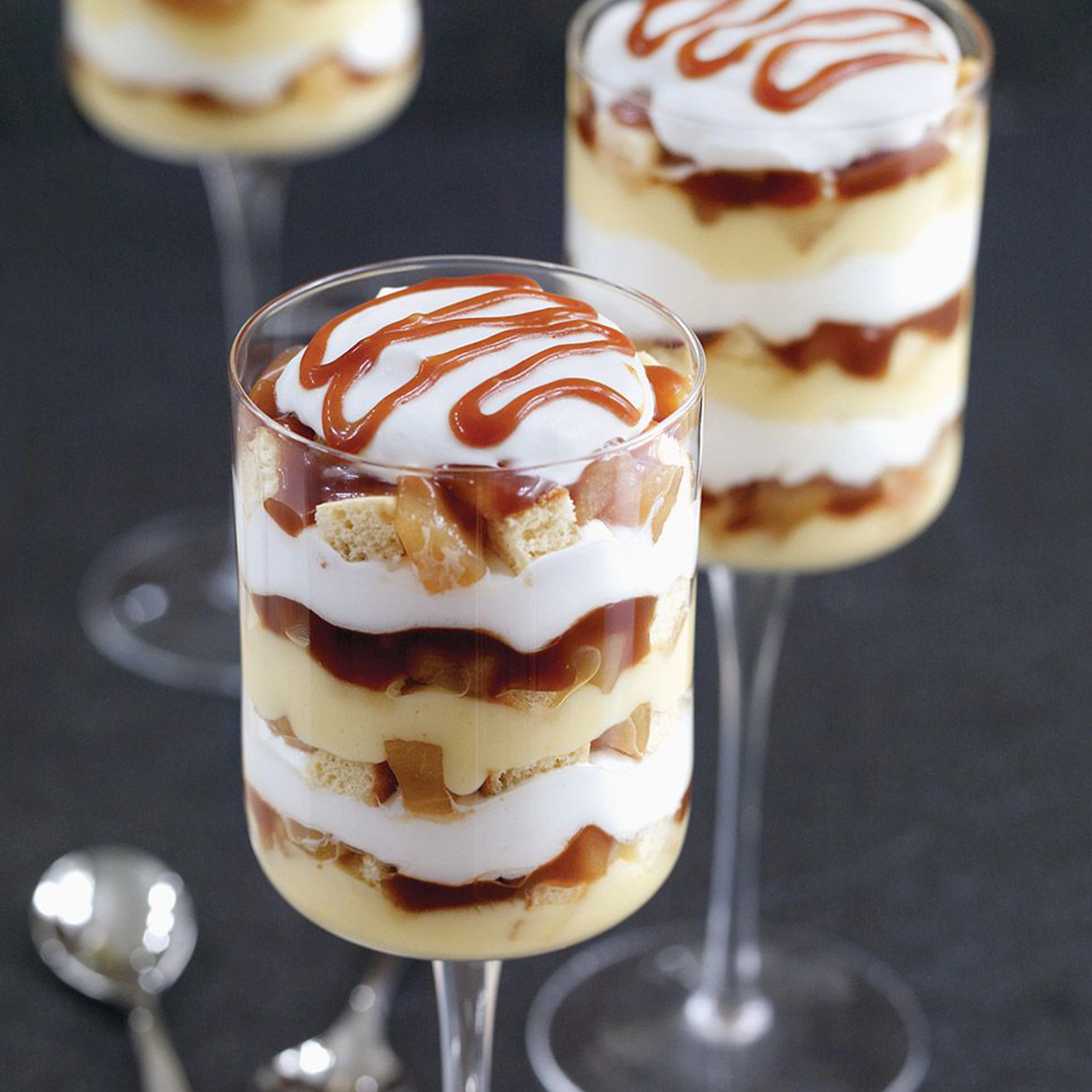 dessert poire chocolat verrine