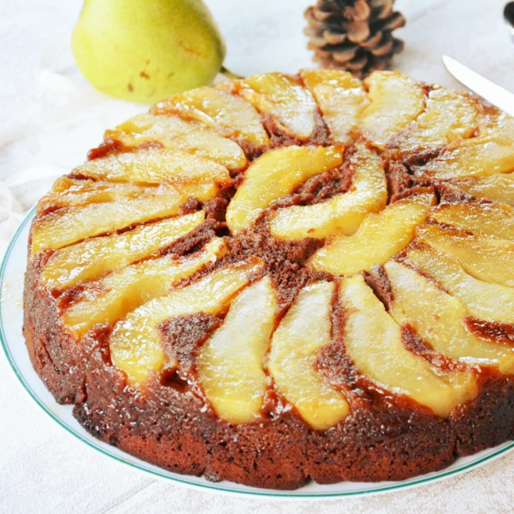 recette gateau poire au chocolat