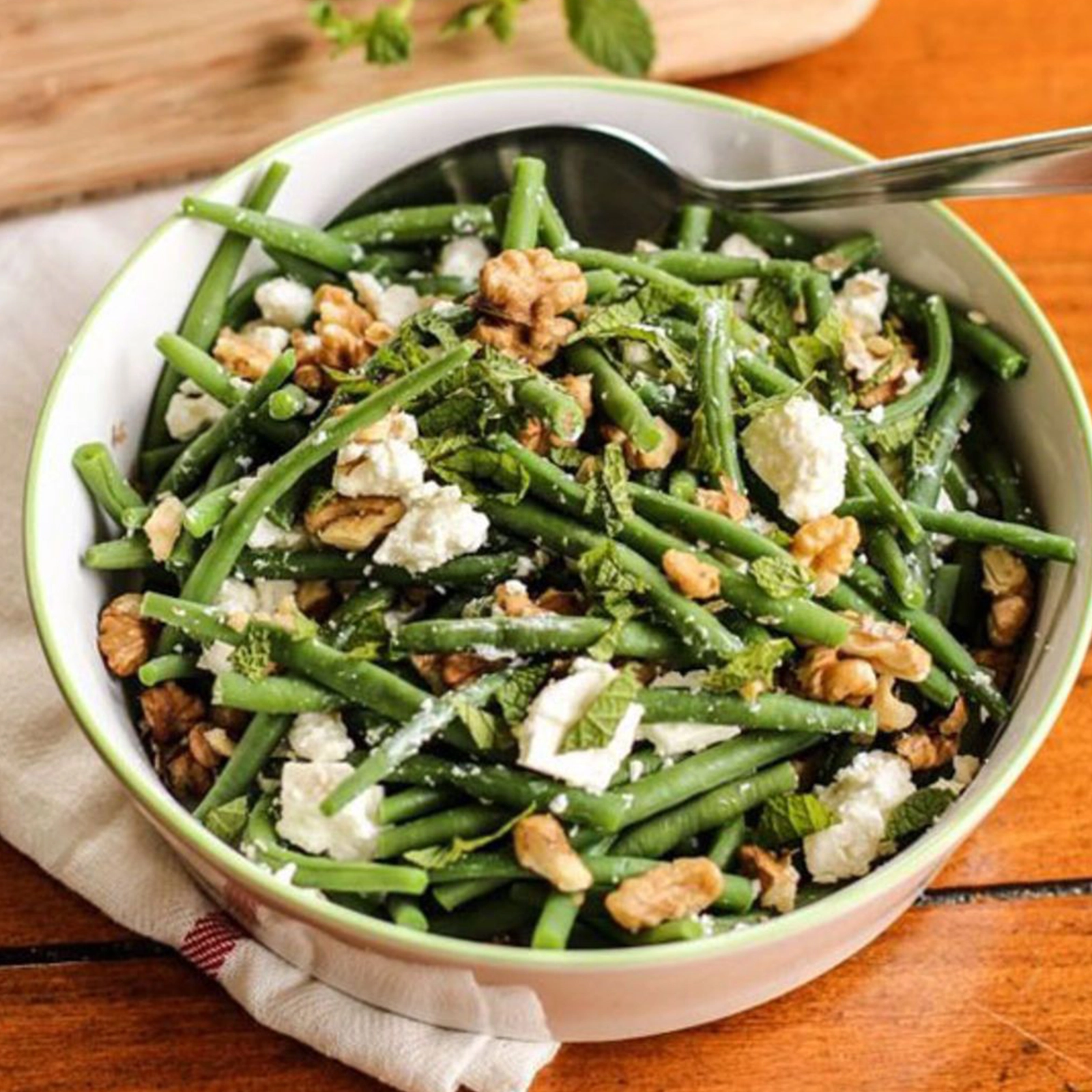 salade de haricots verts